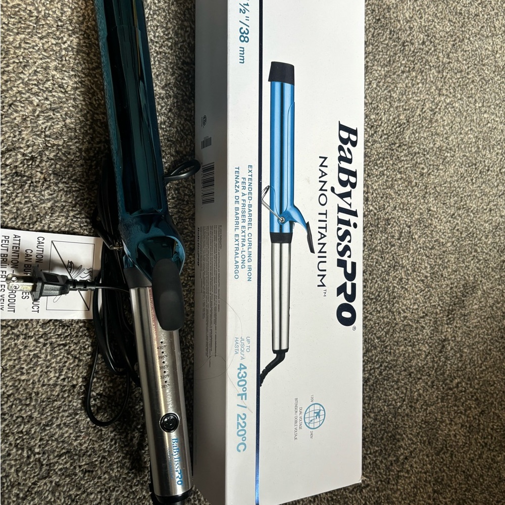 BaBylissPRO Nano Titanium Curling Iron
